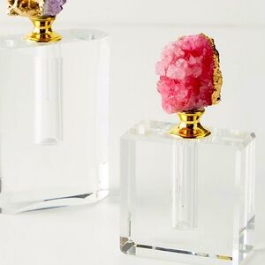 Anthropologie Agate Decorative Perfume Bottle